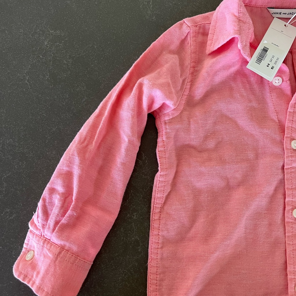 Janie and Jack toddler collar shirt